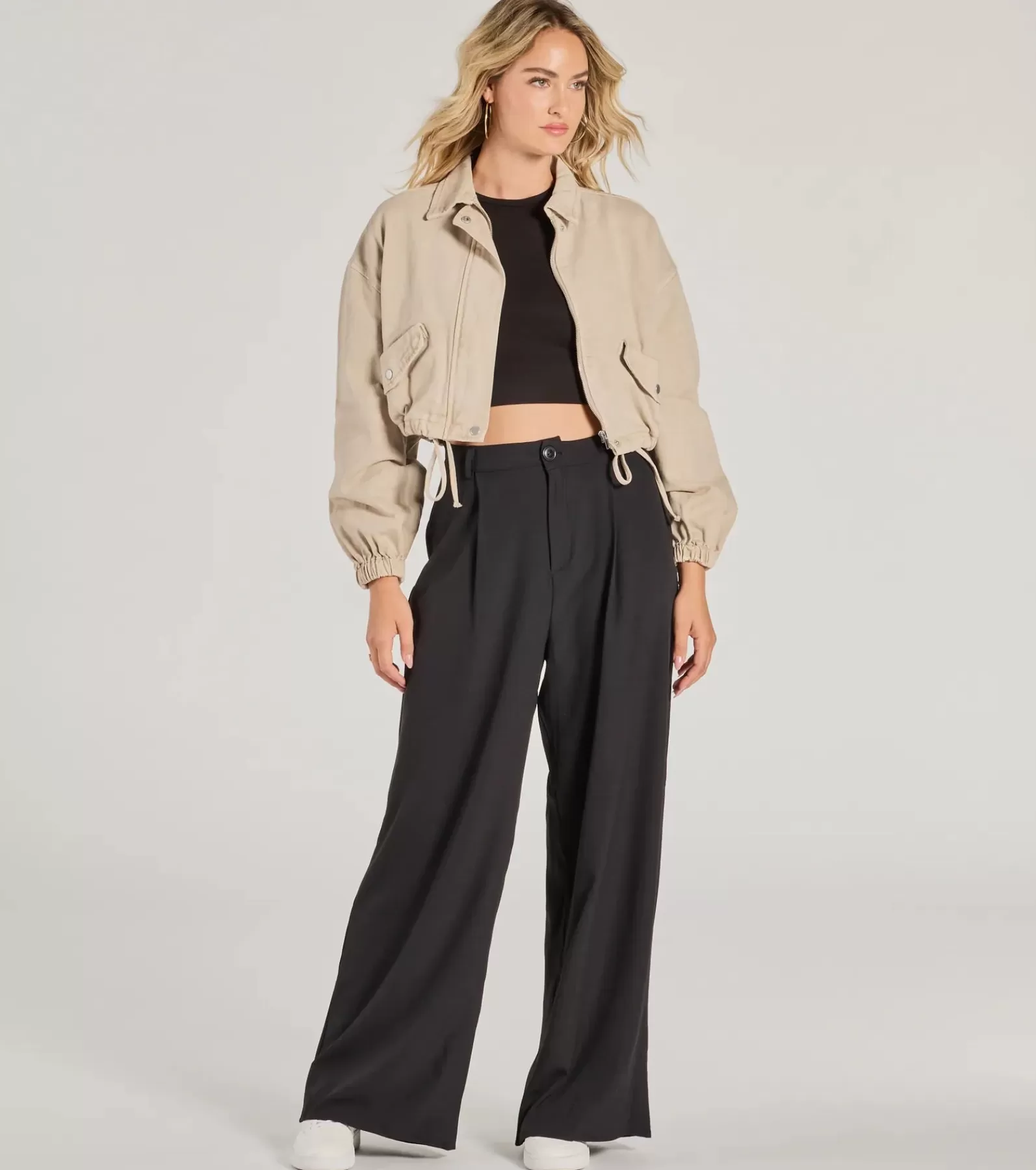 Windsor Black Pants | Flare Pants*Posh Play High Rise Wide Leg Trouser Pants