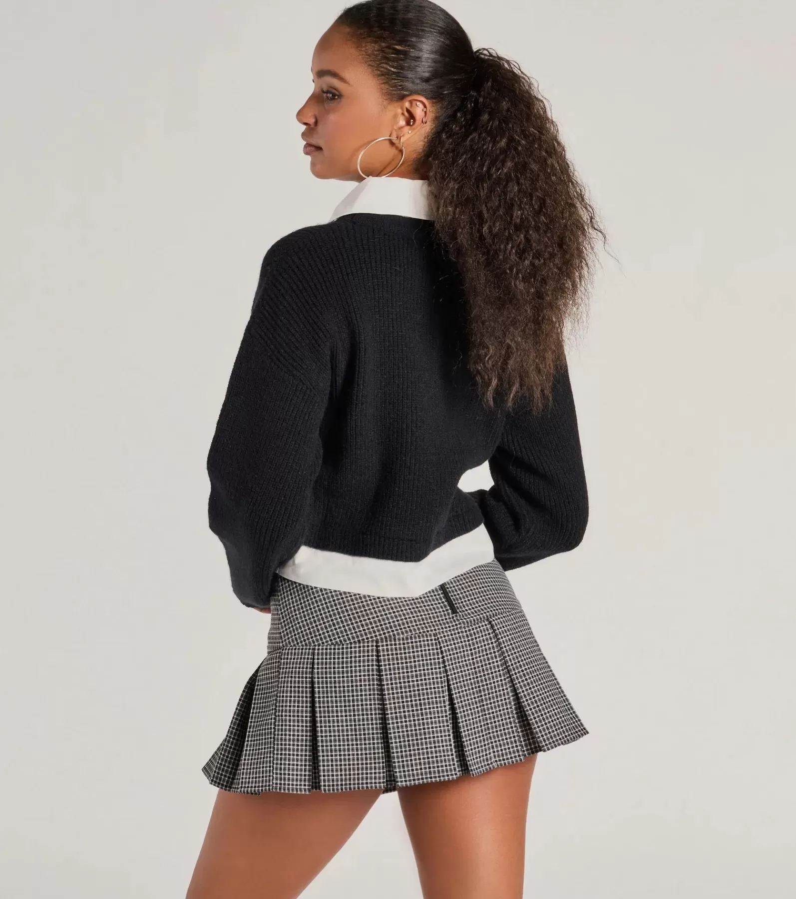 Windsor Sweaters & Cardigans | Long Sleeve Tops*Preppy Aesthetic Collared Crew Neck Sweater