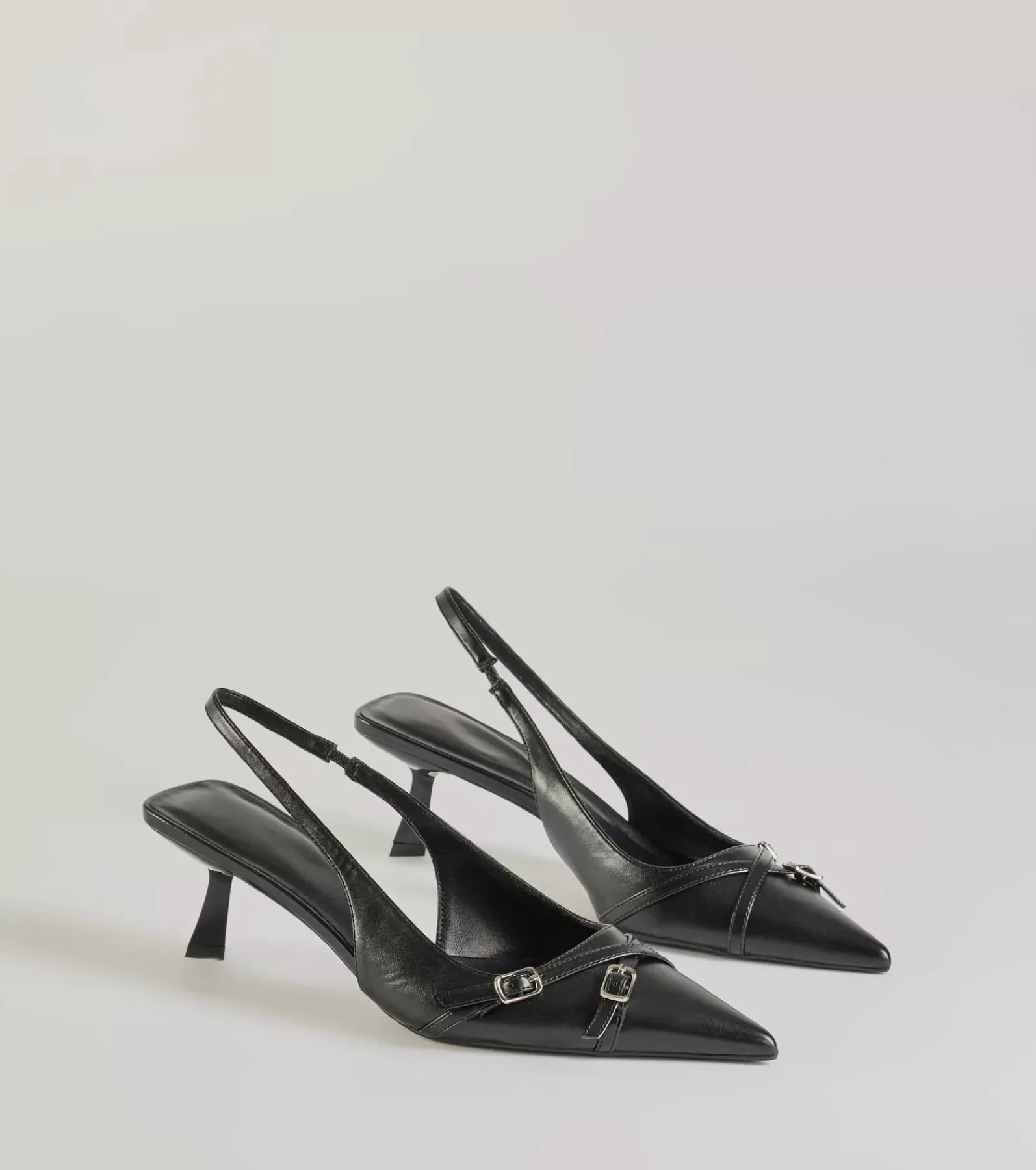 Windsor Stilettos | Heels*Raise The Bar Kitten Heel Mules