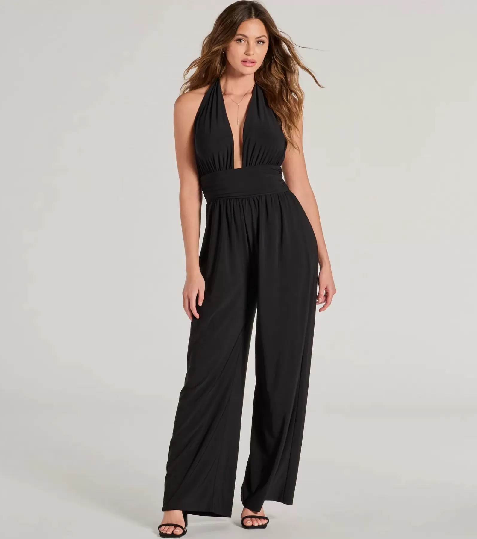 Windsor All Jumpsuits & Rompers | Flare Pants*Raise The Bar Wide-Leg Jumpsuit