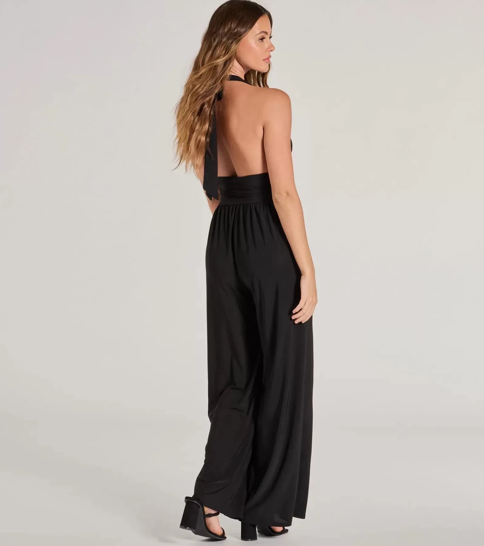 Windsor All Jumpsuits & Rompers | Flare Pants*Raise The Bar Wide-Leg Jumpsuit