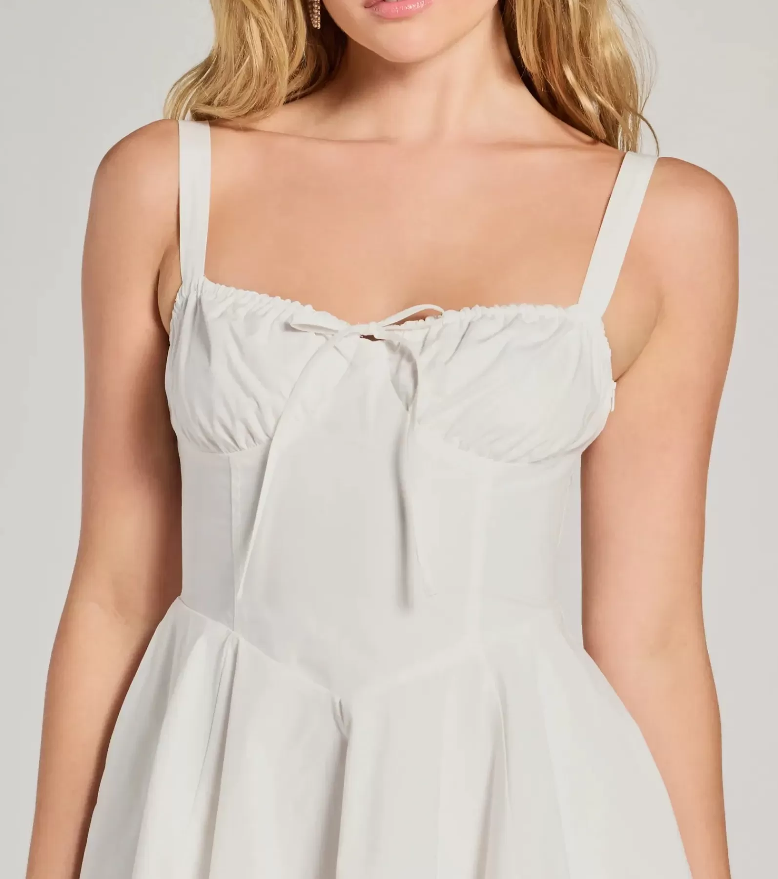 Windsor Skater Dresses | Corset Dresses*Ray Of Beauty Lace-Up Corset Skater Dress