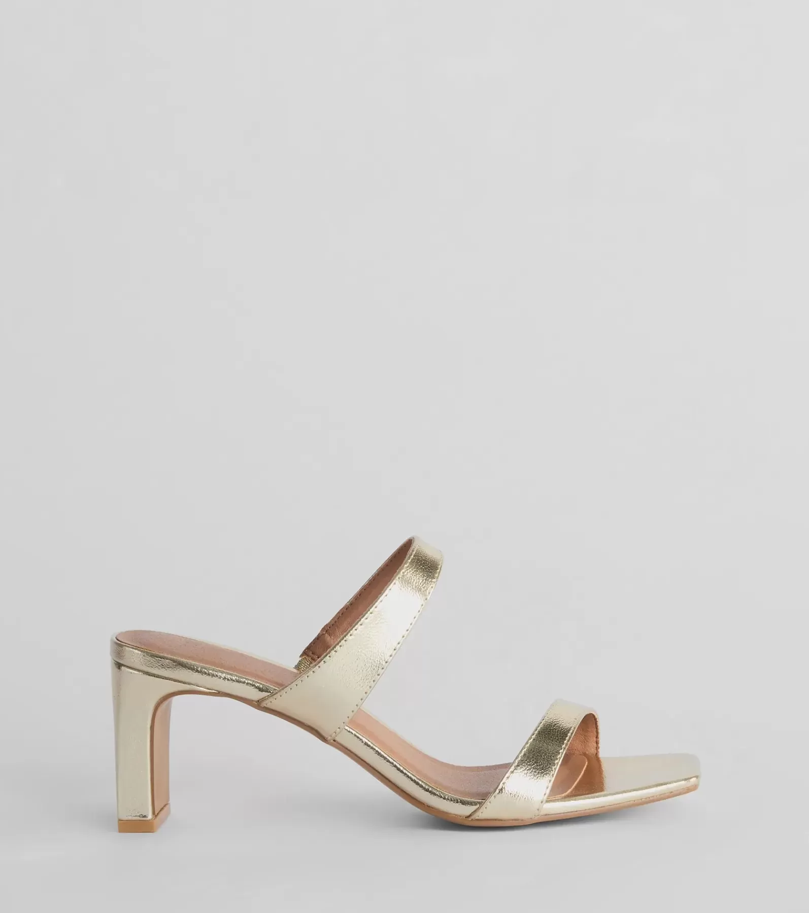 Windsor Sandals | Heels*Retro Treasure Strappy Metallic Block Heels