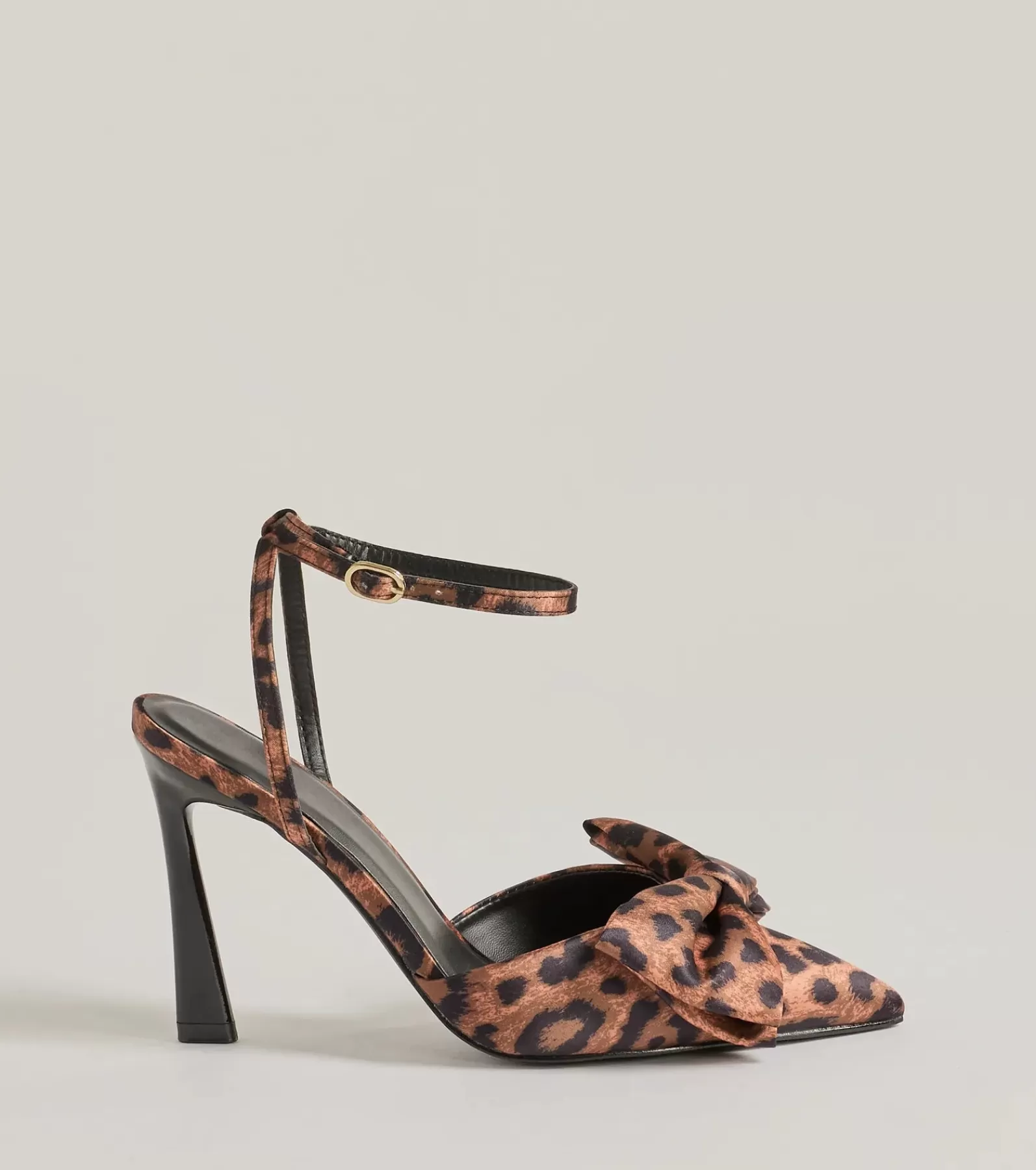 Windsor Stilettos | Heels*Sassy Strut Print Bow Stiletto Heels