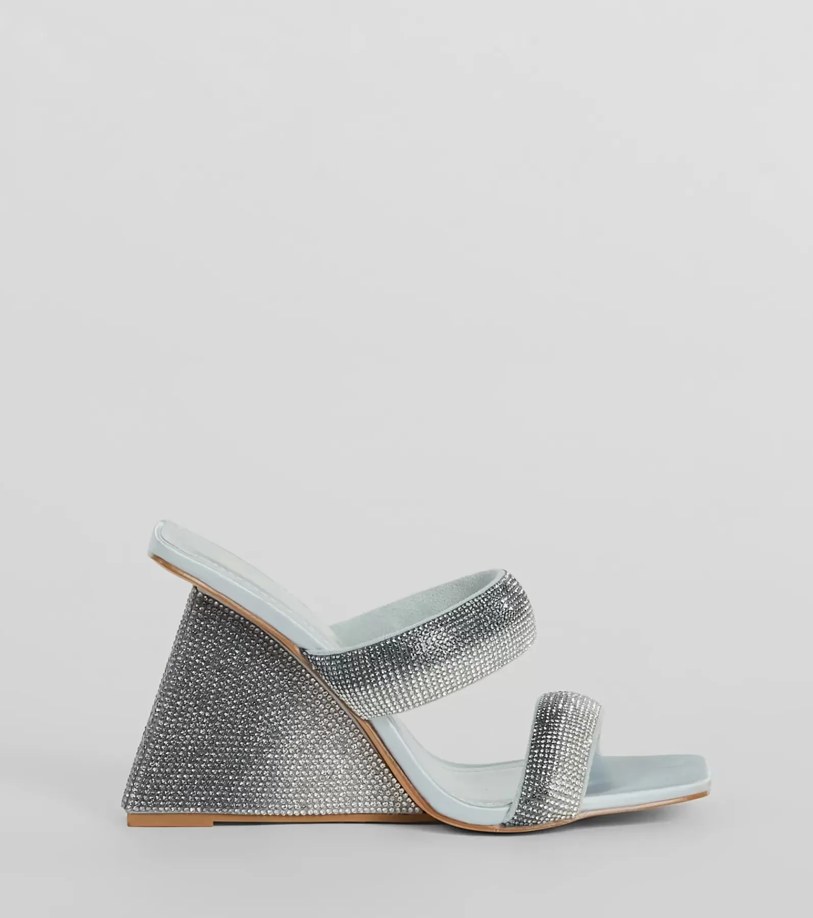 Windsor High Heels | Sandals*Shine In The Night Ombre Rhinestone Wedges