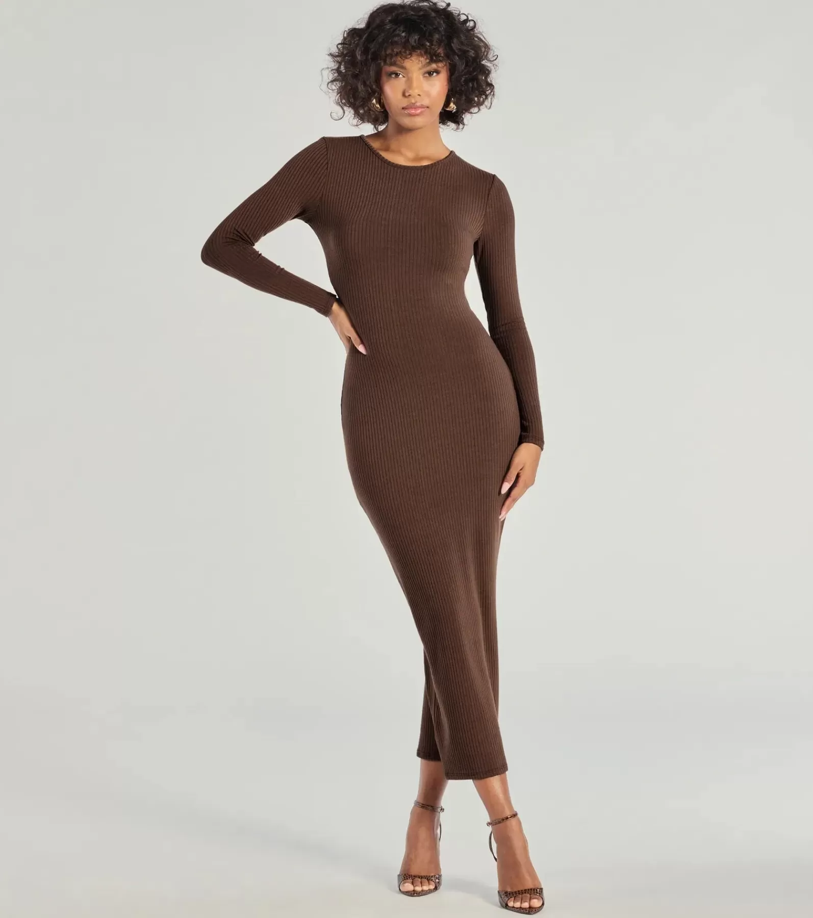 Windsor Maxi Dresses | Casual Dresses*Showstoppin' Staple Long Sleeve Maxi Dress