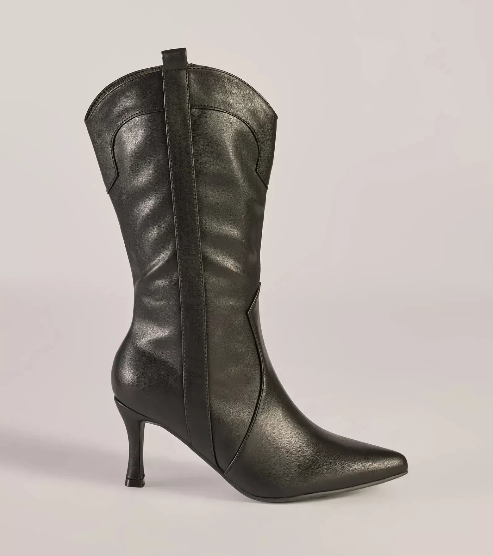 Windsor Stilettos | Boots & Booties*Sleek Stride Faux Leather Stiletto Western Boots