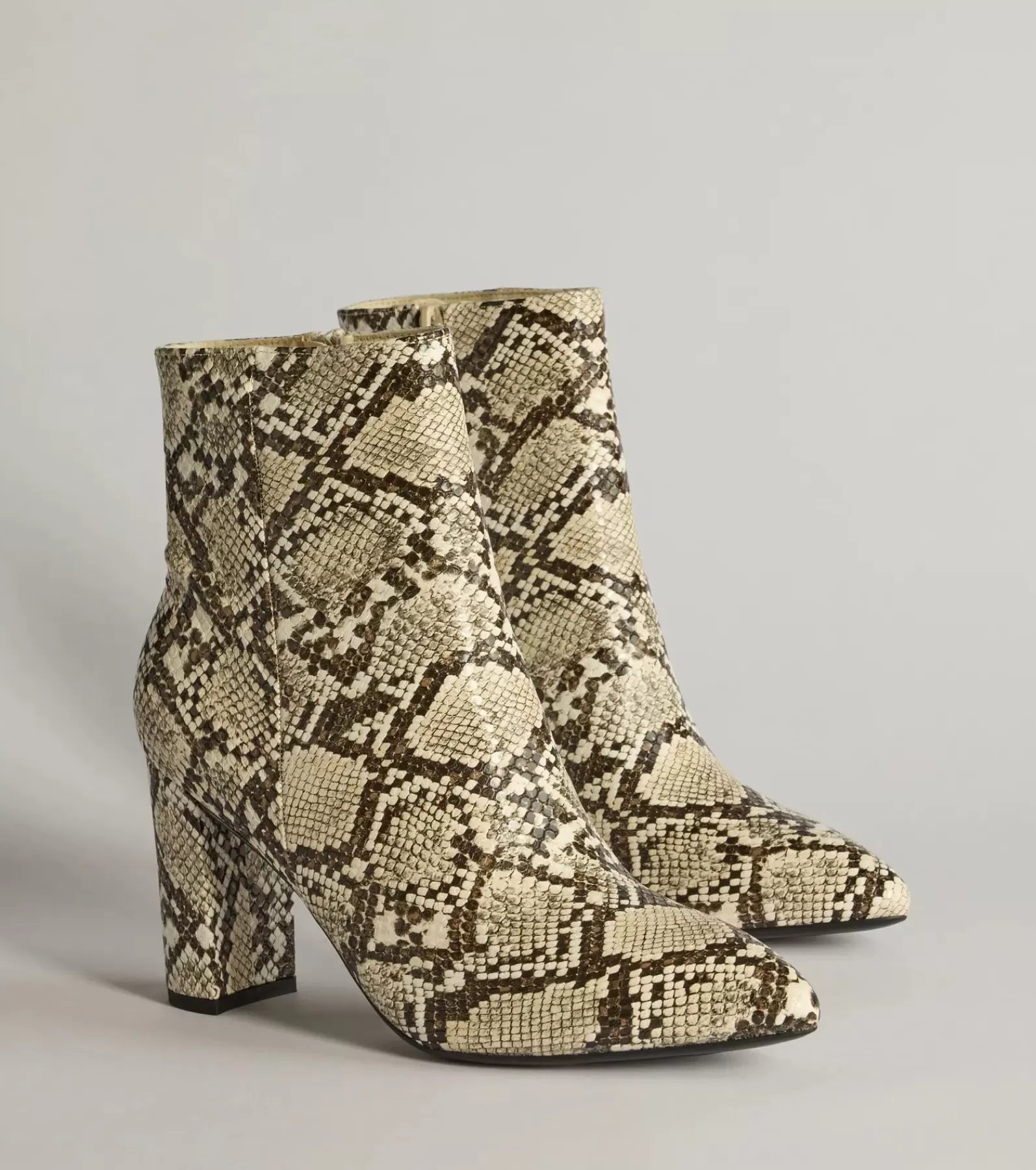 Windsor Boots & Booties*So Fierce Faux Leather Print Ankle Booties