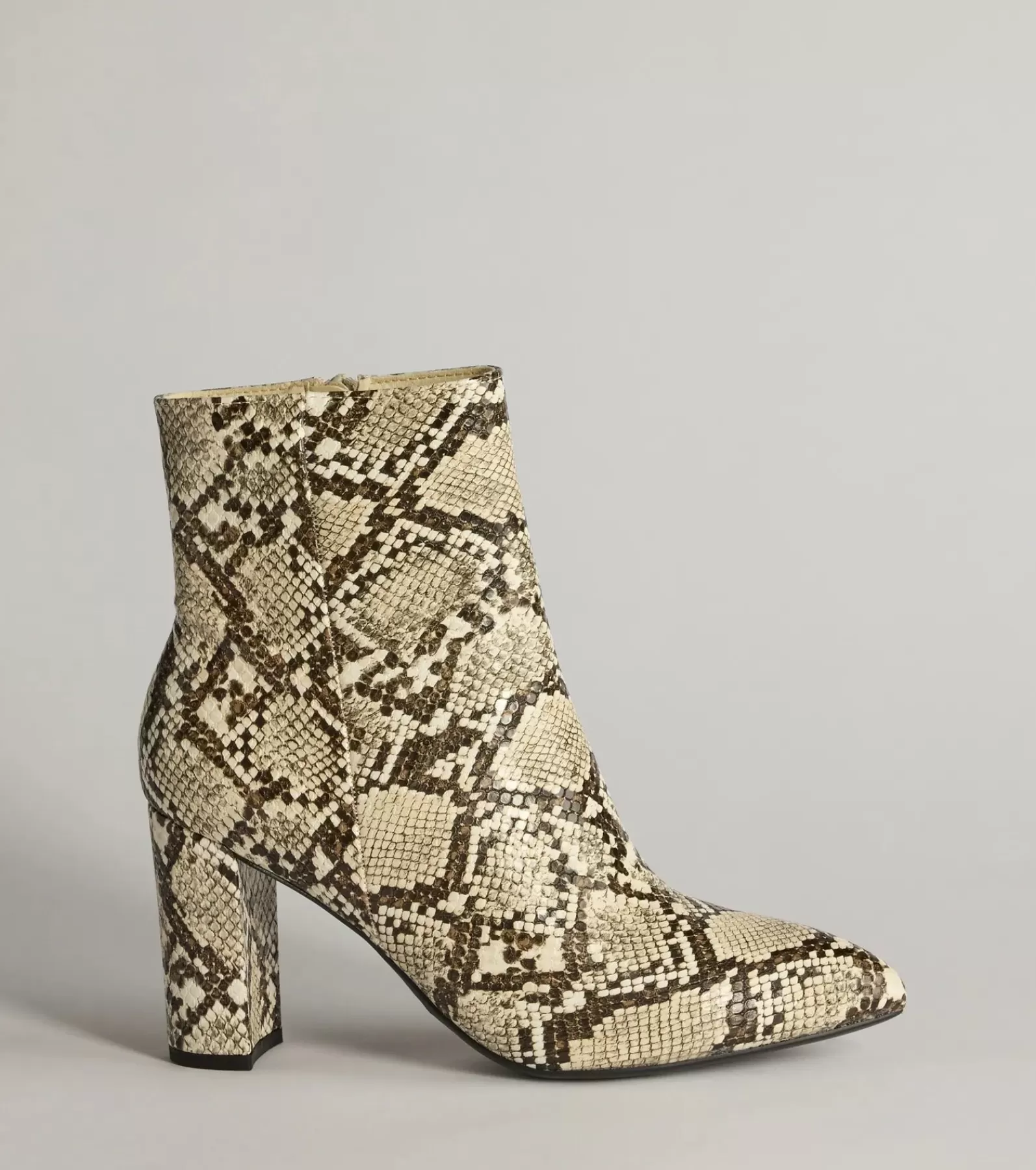 Windsor Boots & Booties*So Fierce Faux Leather Print Ankle Booties