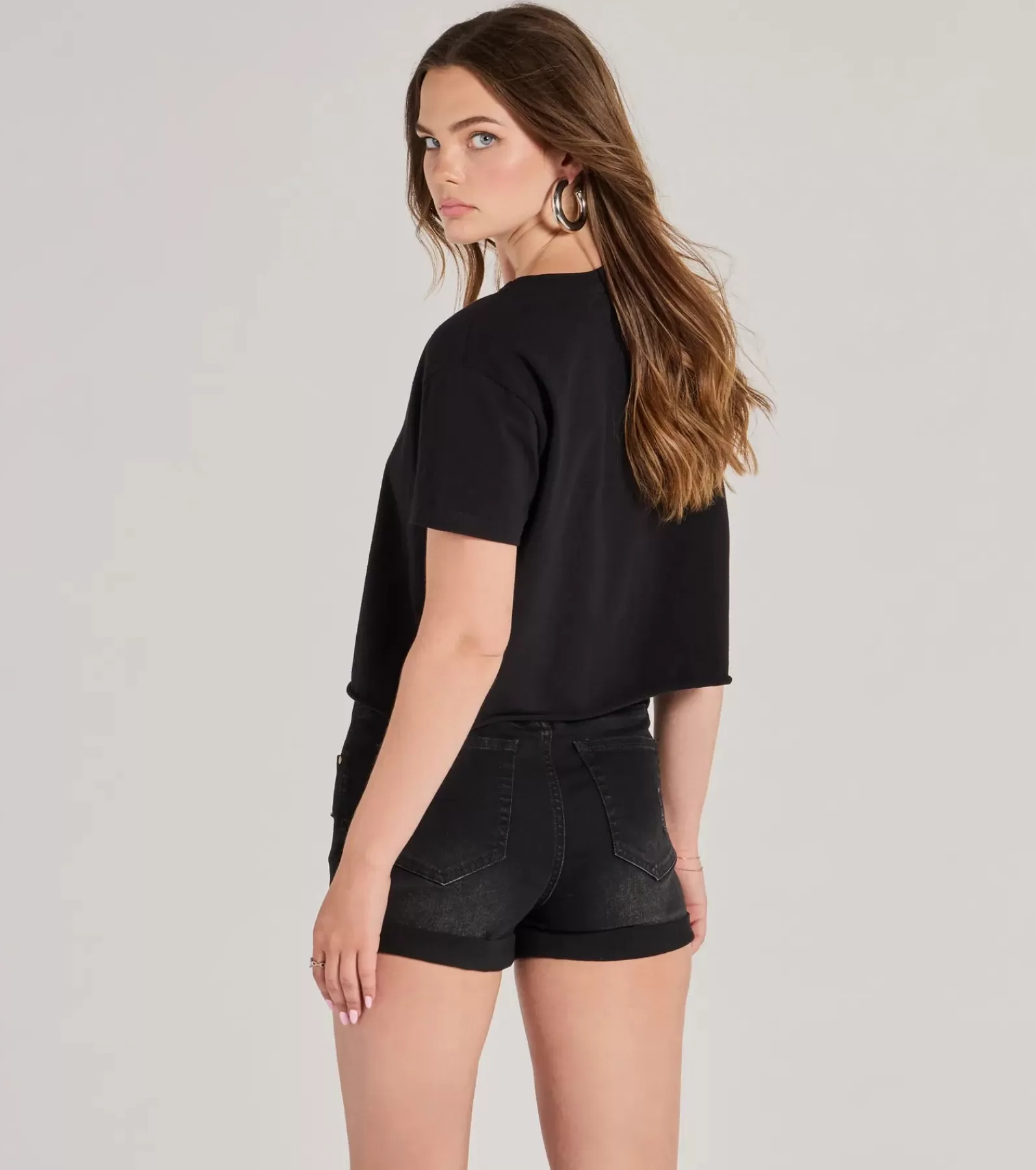 Windsor Graphic Tees | Short Sleeve Tops*Sorry I Wasn't Listening Crop Graphic Tee