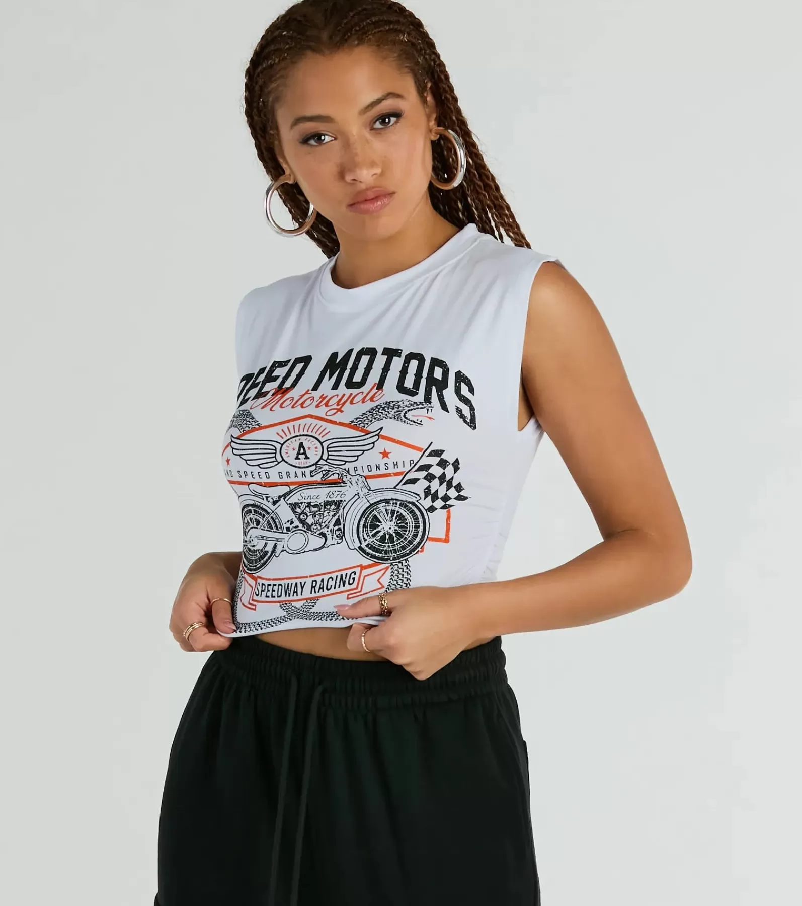 Windsor Graphic Tees*Speed Motors Racing Muscle Graphic Tee