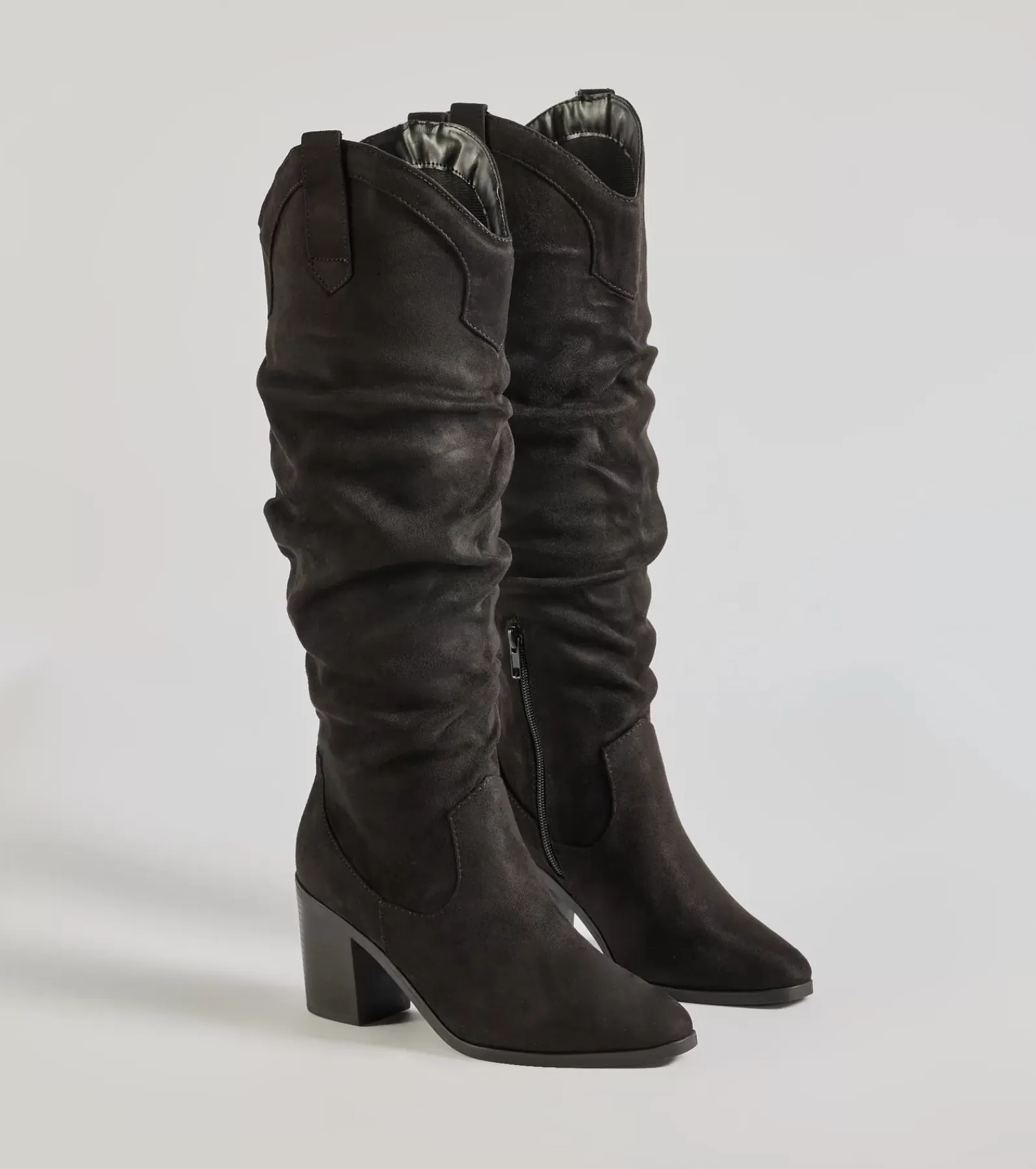 Windsor Boots & Booties*Strut In Style Slouched Under-The-Knee Boots