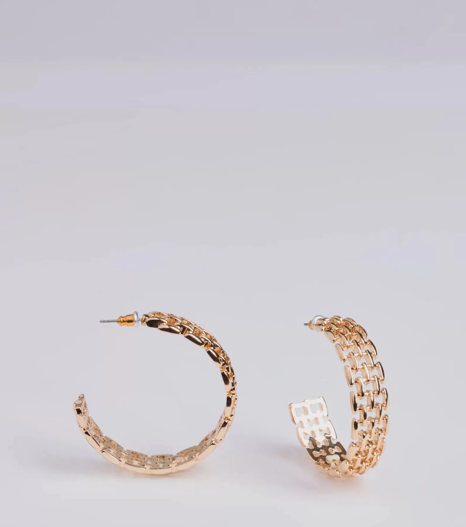 Windsor Earrings | Accessories*Stunning Detail Textured Hoop Earrings