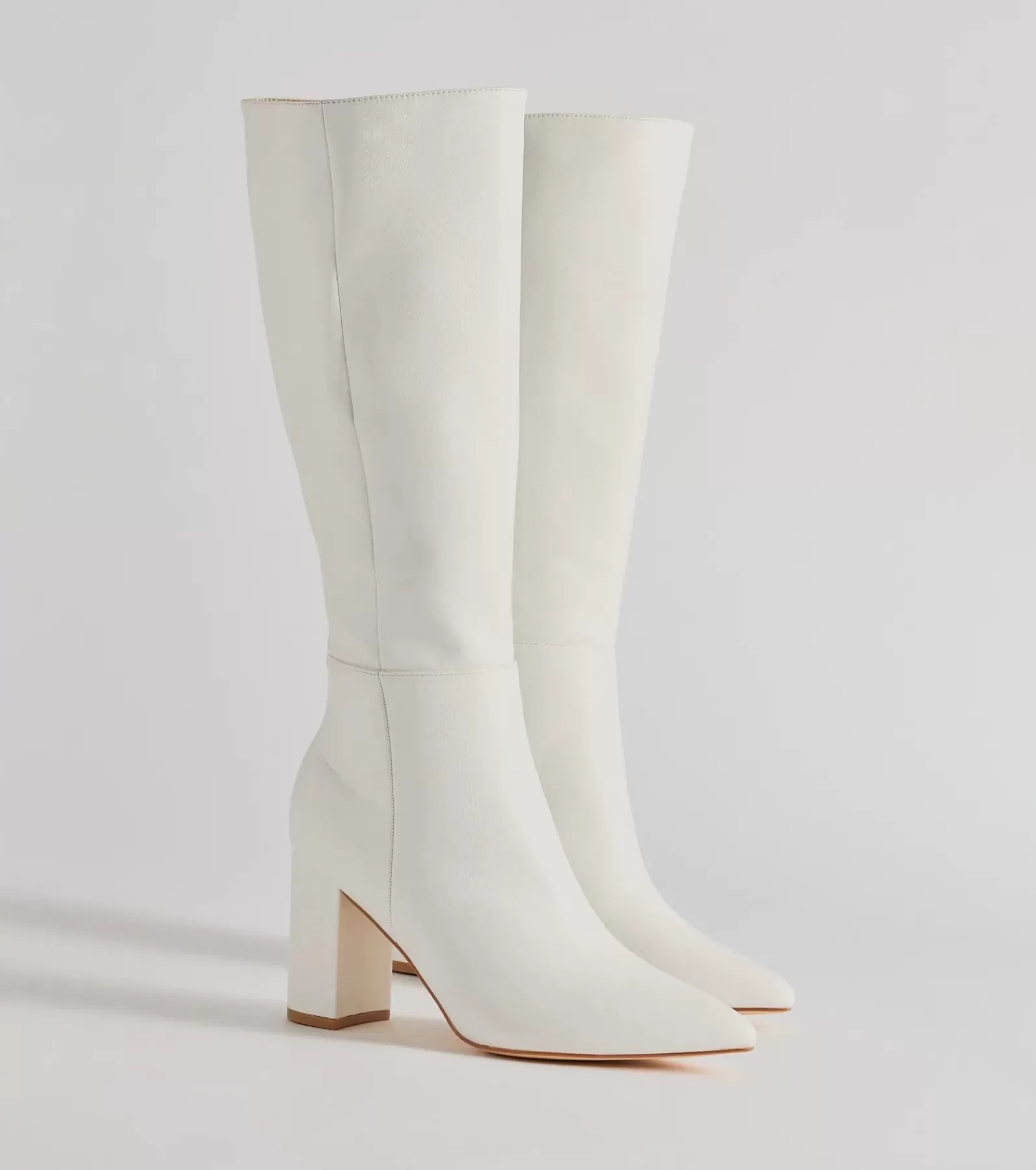 Windsor Knee High Boots | Boots & Booties*Style Statement Under-The-Knee Faux Leather Boots