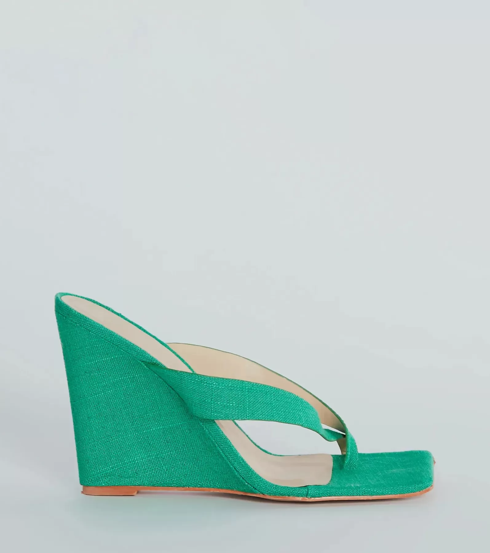 Windsor Sandals | Heels*Summer Muse Linen Thong Wedges