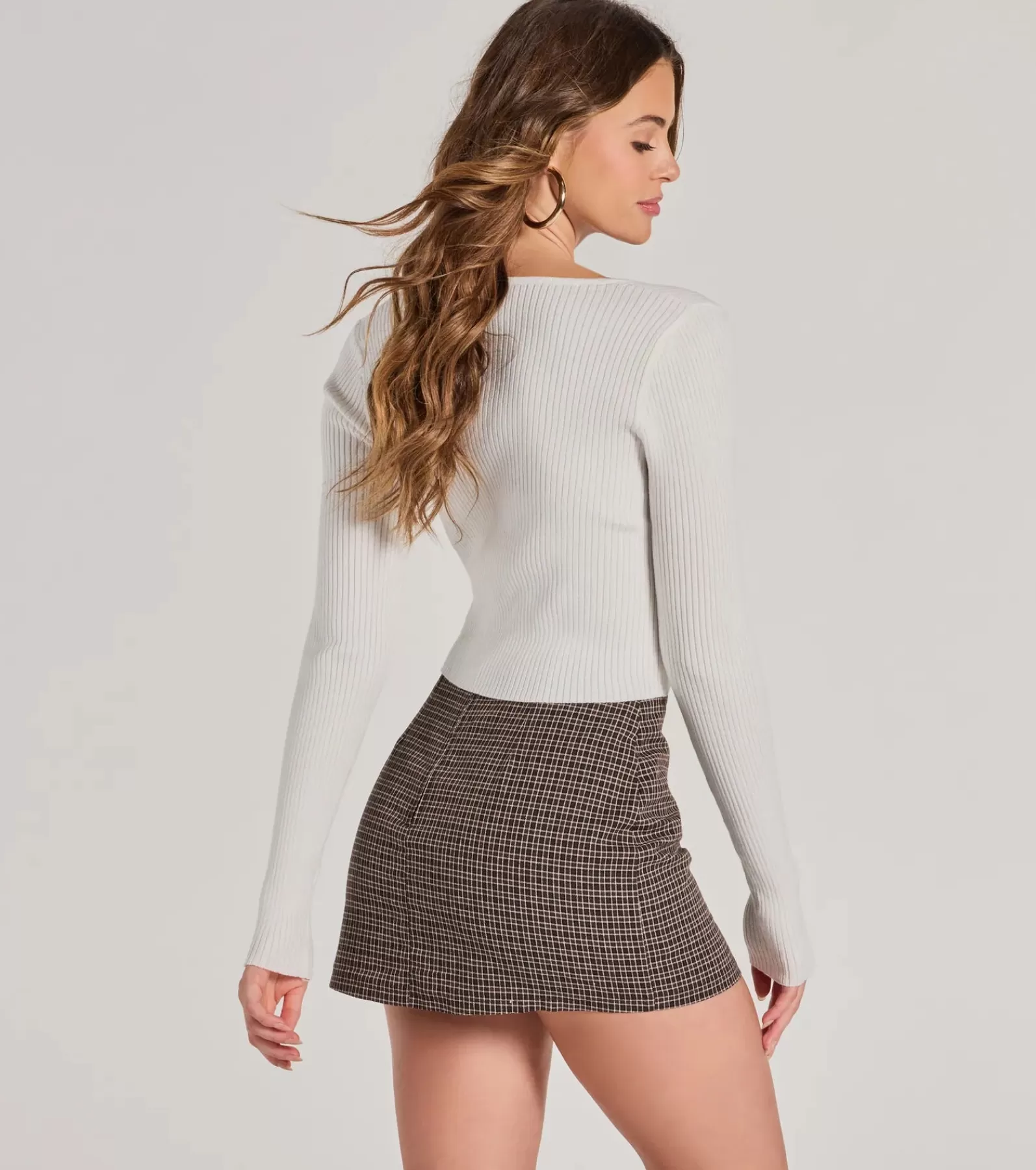 Windsor Sweaters & Cardigans | Long Sleeve Tops*Toasty Babe Long Sleeve Rib Knit Crop Top