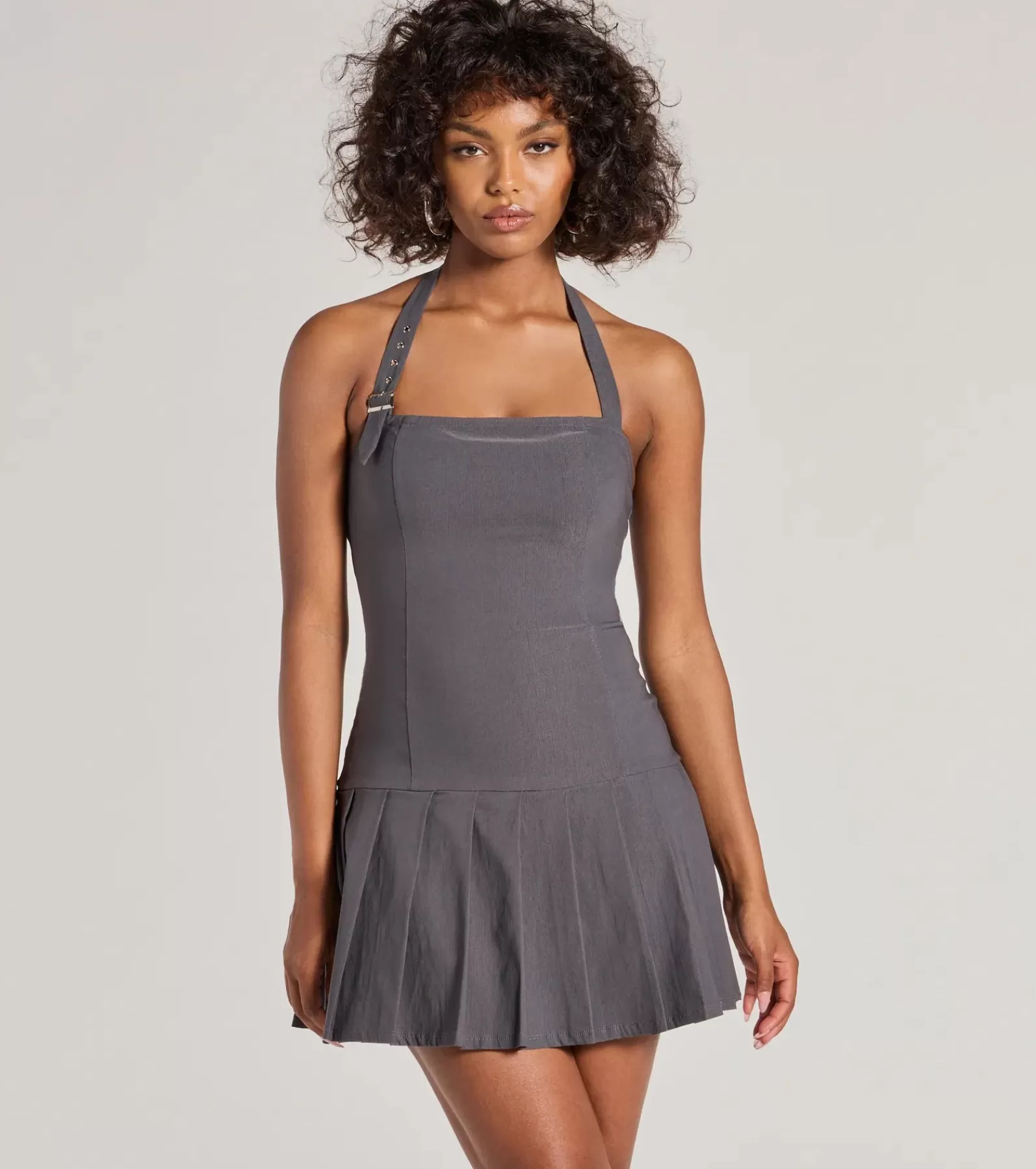 Windsor Casual Dresses*Trendy Era Drop Waist A-Line Mini Dress