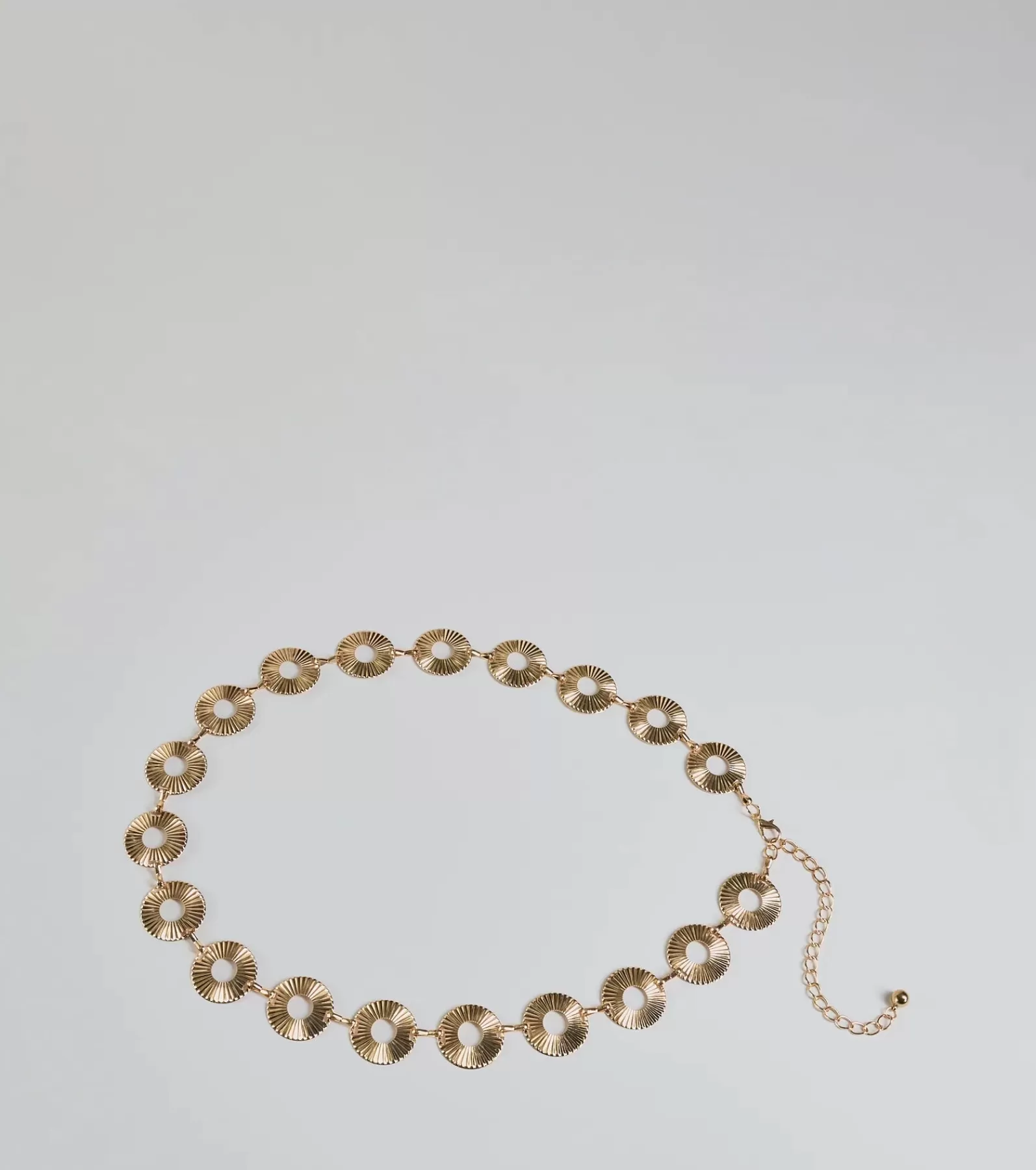 Windsor Belts*Trendy Textures Disc Chain Belt