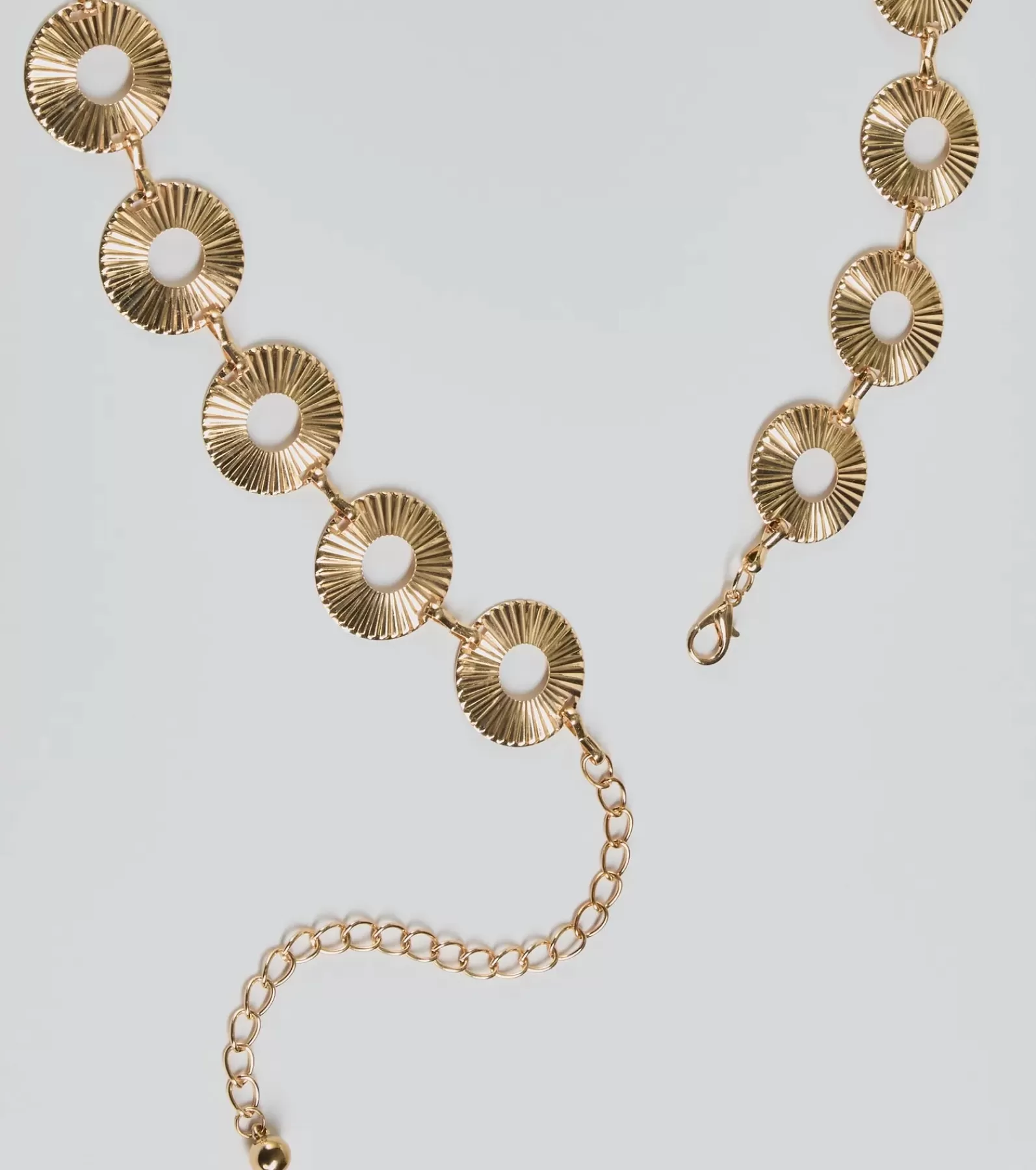 Windsor Belts*Trendy Textures Disc Chain Belt