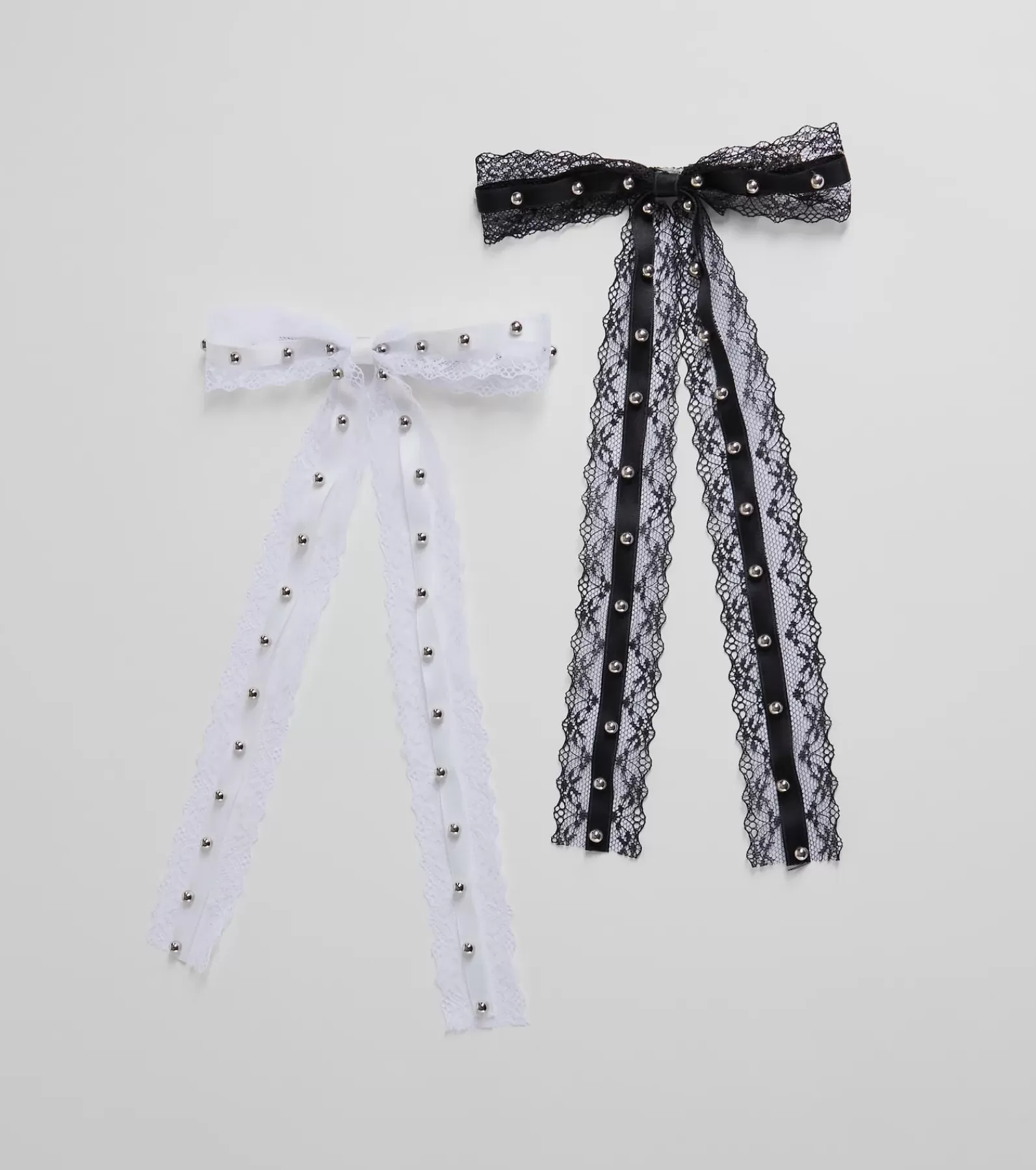 Windsor Beauty & Hair Accessories*Vintage Charm Two-Pack Lace Hair Bow Barrette Set