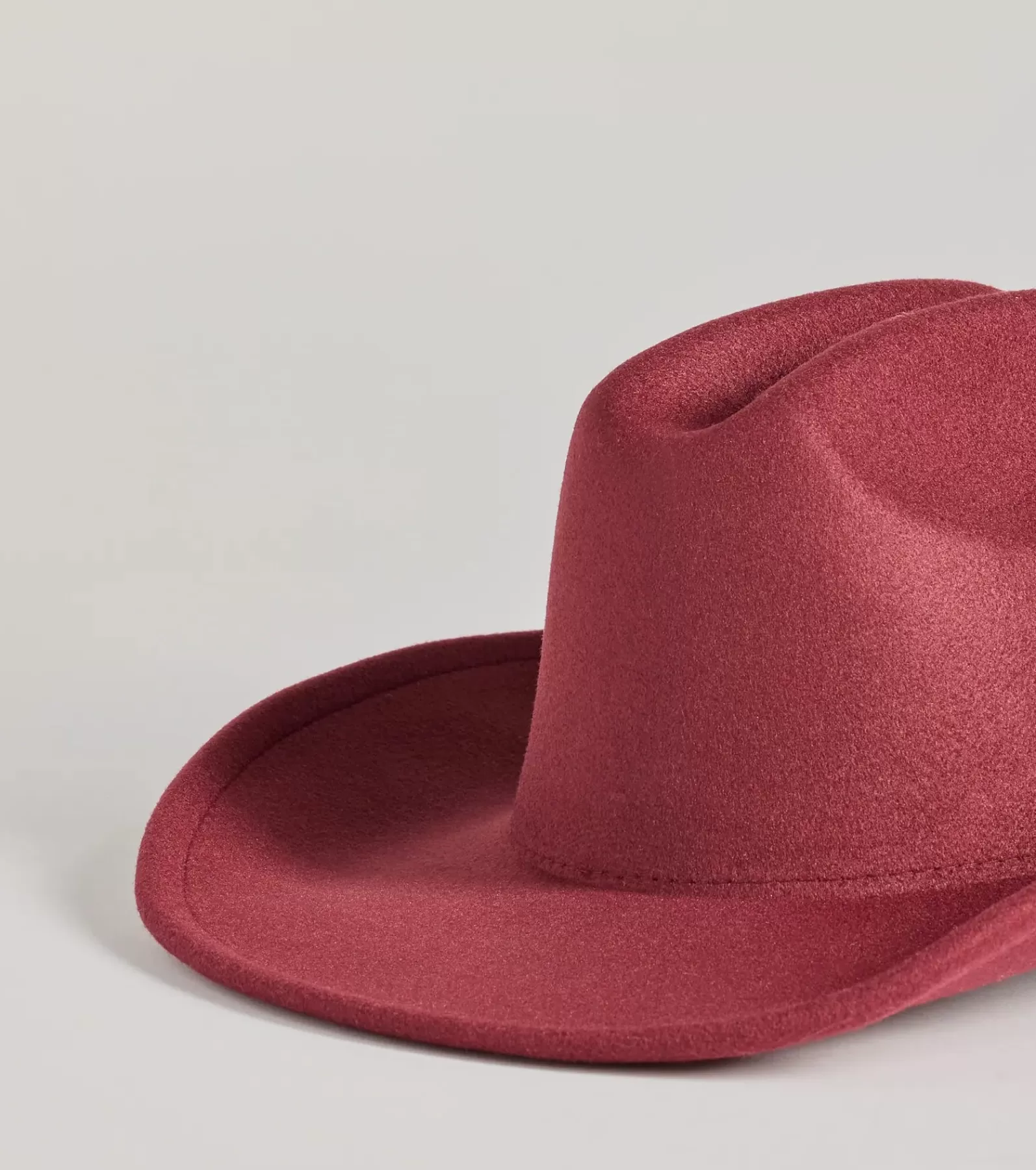 Windsor Hats | All Accessories*Western Glam Faux Wool Cowboy Hat