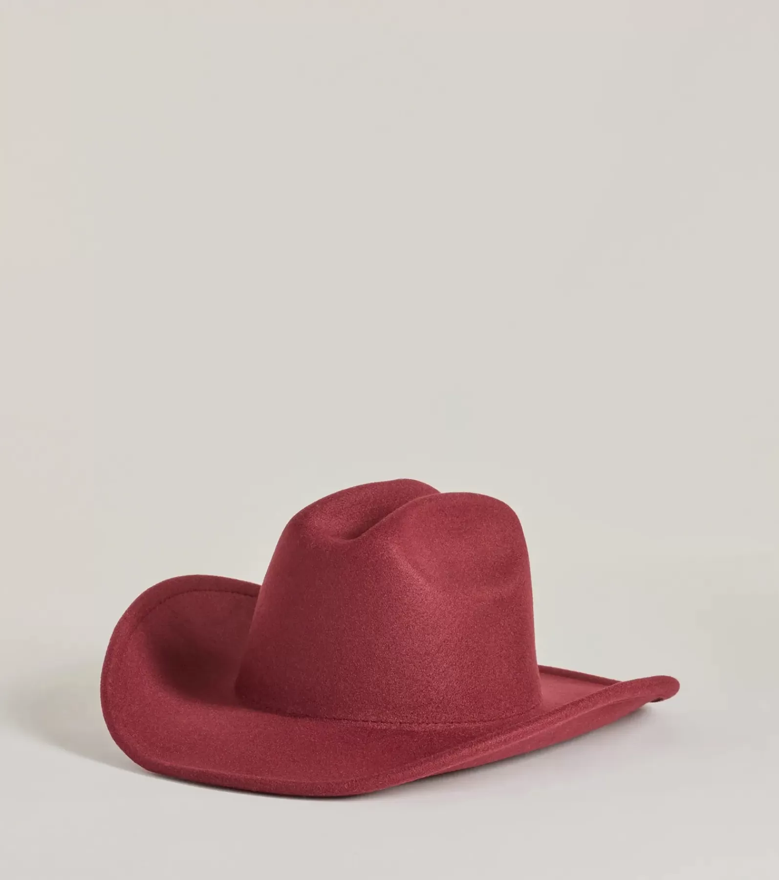 Windsor Hats | All Accessories*Western Glam Faux Wool Cowboy Hat