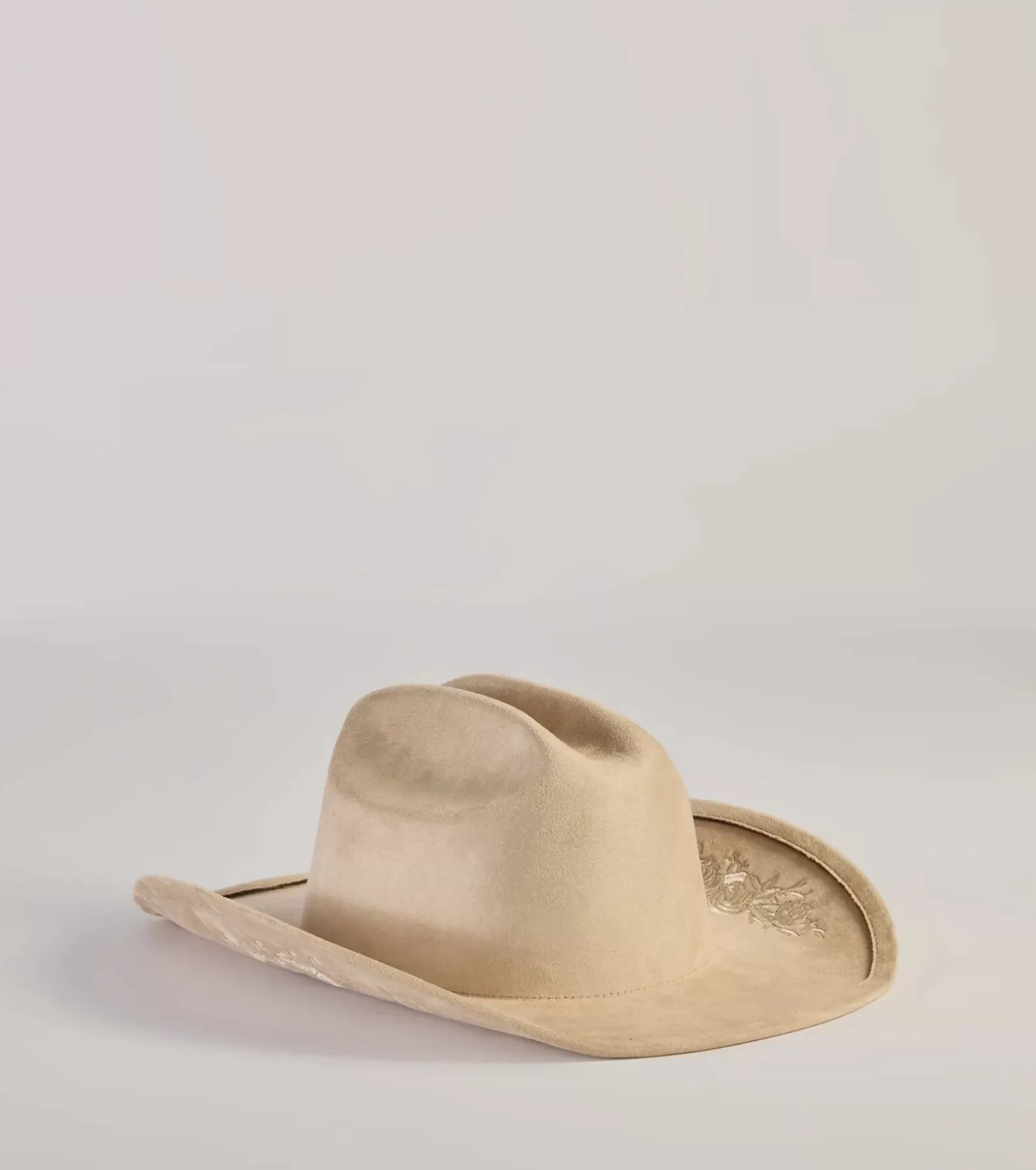 Windsor Hats | All Accessories*Western Romance Embroidered Floral Cowboy Hat