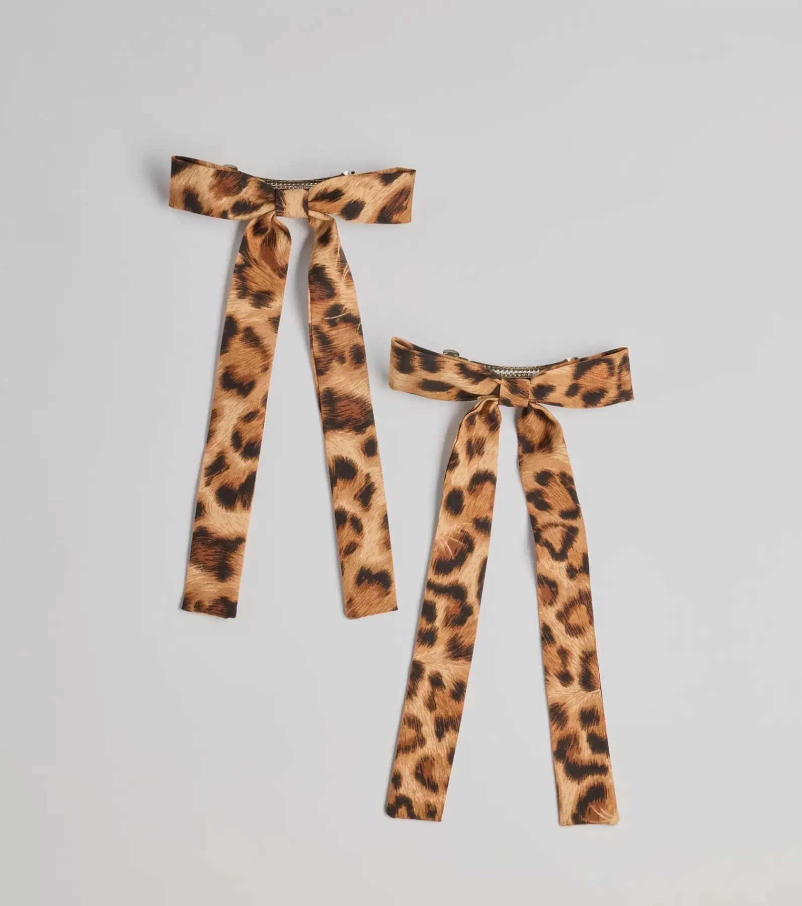 Windsor Beauty & Hair Accessories | All Accessories*Wild Glam Cheetah Print Bow Twin-Pack